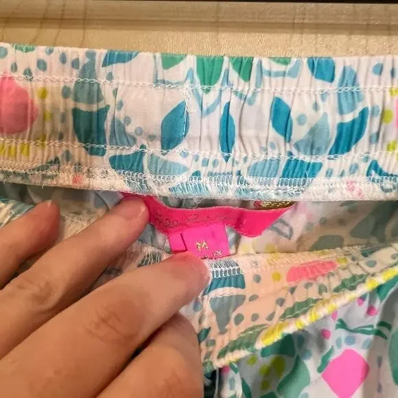 Lilly Pulitzer Katia lounge short Caribbean Citrus